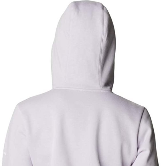 🆕Columbia Women's Logo Hoodie, Large - Pale Lilac, Brand NEW, Authentic, NWT - Picture 3 of 6